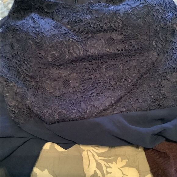 Lulu’s Navy Blue maxi dress - Picture 8 of 11